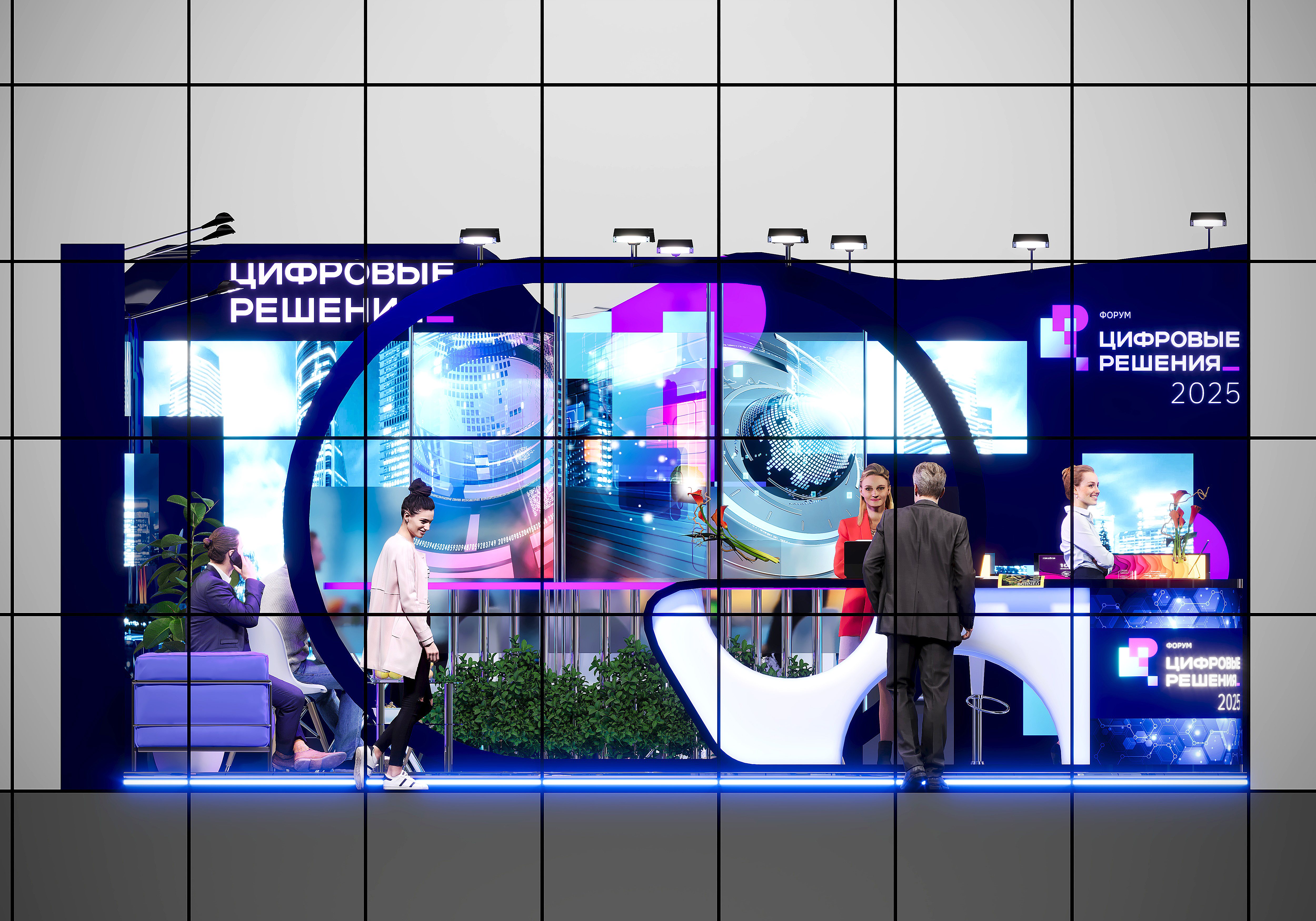 展览展台数字解决方案设计丨俄罗斯莫斯科丨Michail Koznev-29