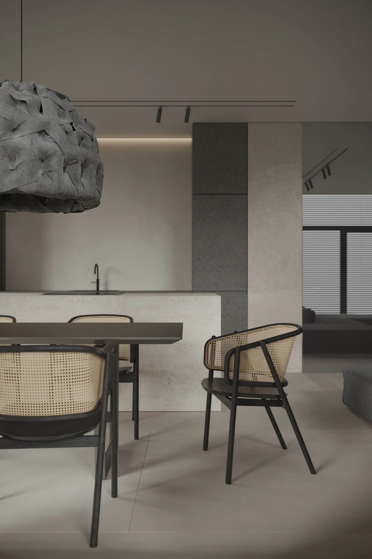 Ivan Honcharenko 打造 100㎡高级灰空间，简约而细腻-6