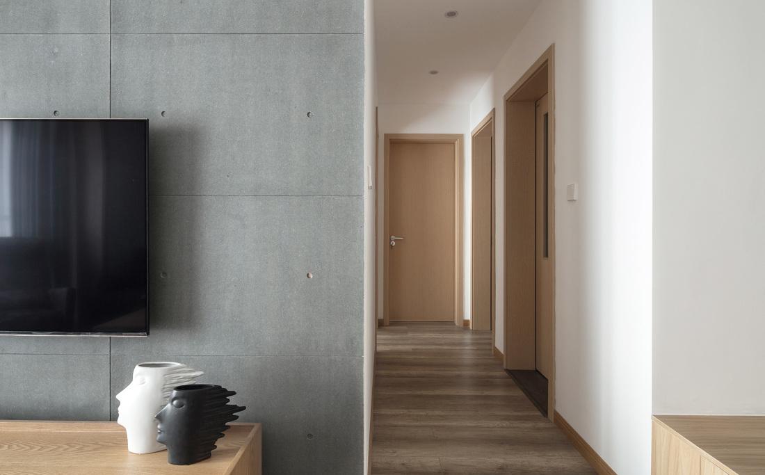 如懿设计丨北欧风平层丛林秘语-8