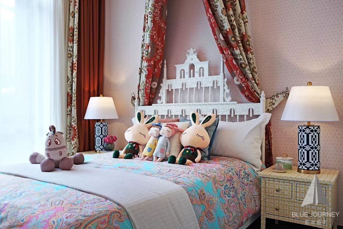 【軟裝設計】藍途新作 | 惠東小徑海岸城花園一期东南亚风格別墅樣板房-48