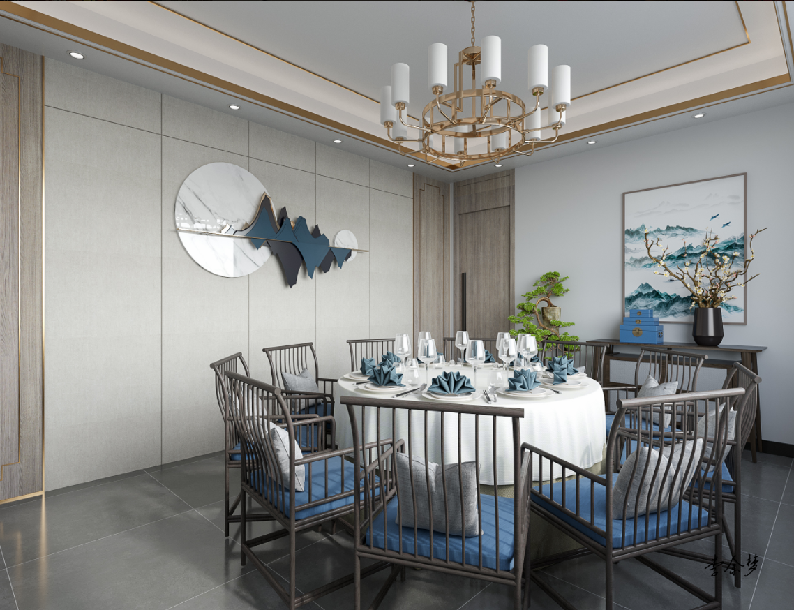 茶香四溢,烟火气十足的酒楼设计-7