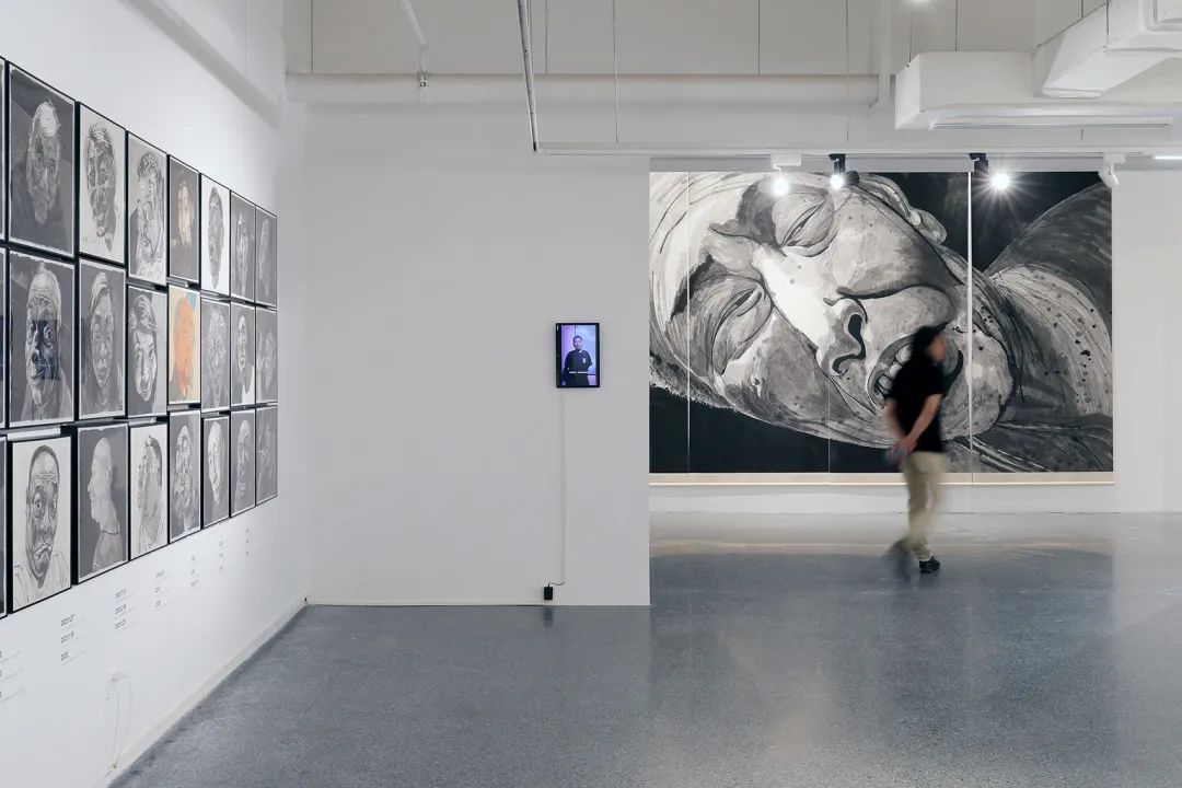 “人间仙境·方力钧水墨”展陈设计丨中国西安丨燕尾设计室-35