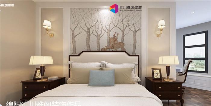 汇川雅阁装饰打造简约美式风格空间-8