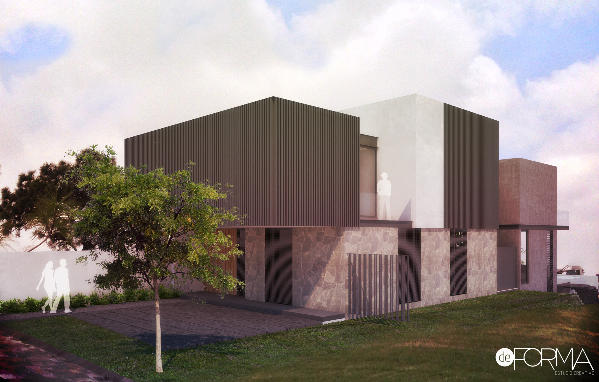 墨西哥城市景观别墅设计-12