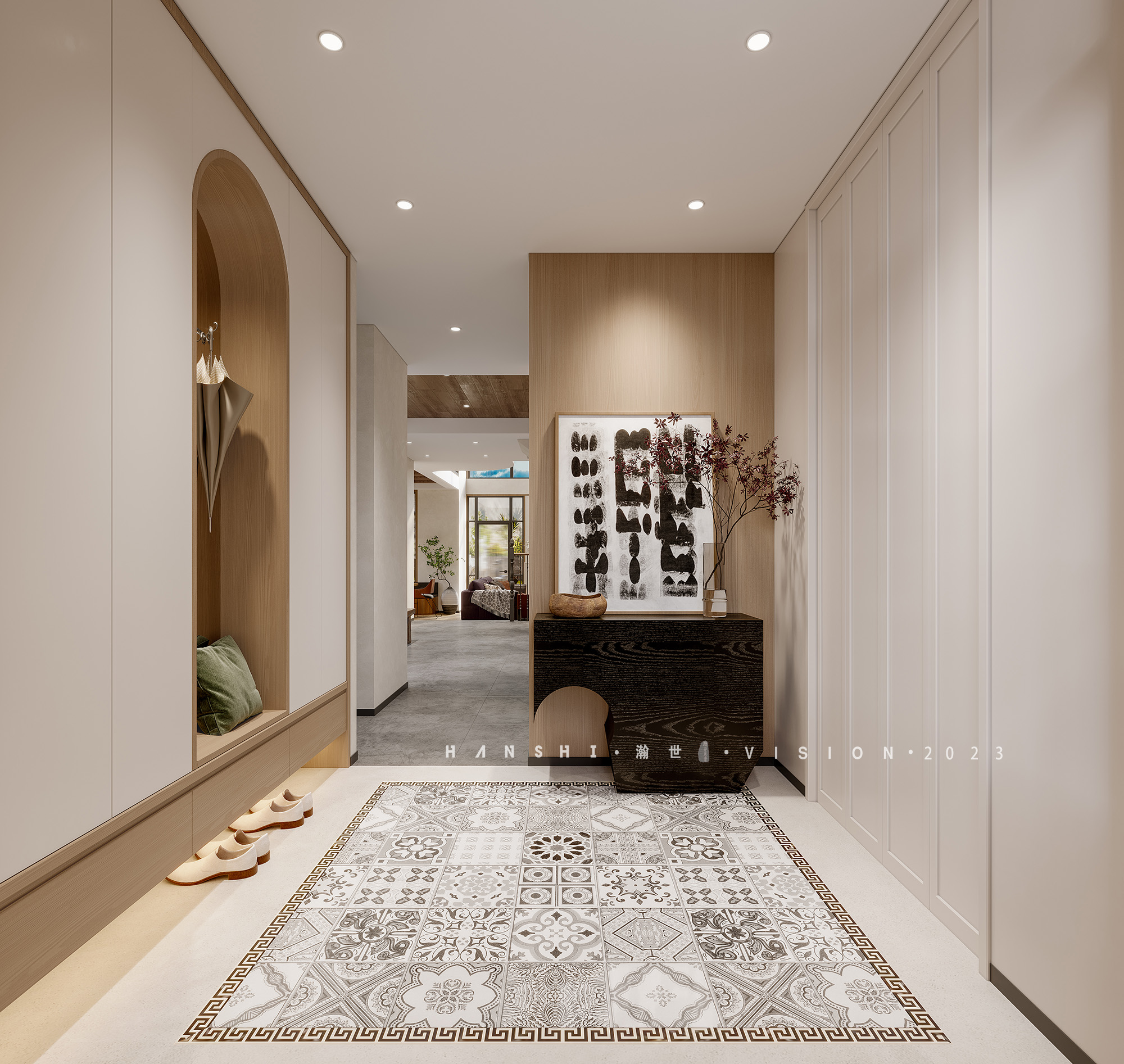 现代家装别墅一瀚世表现-2