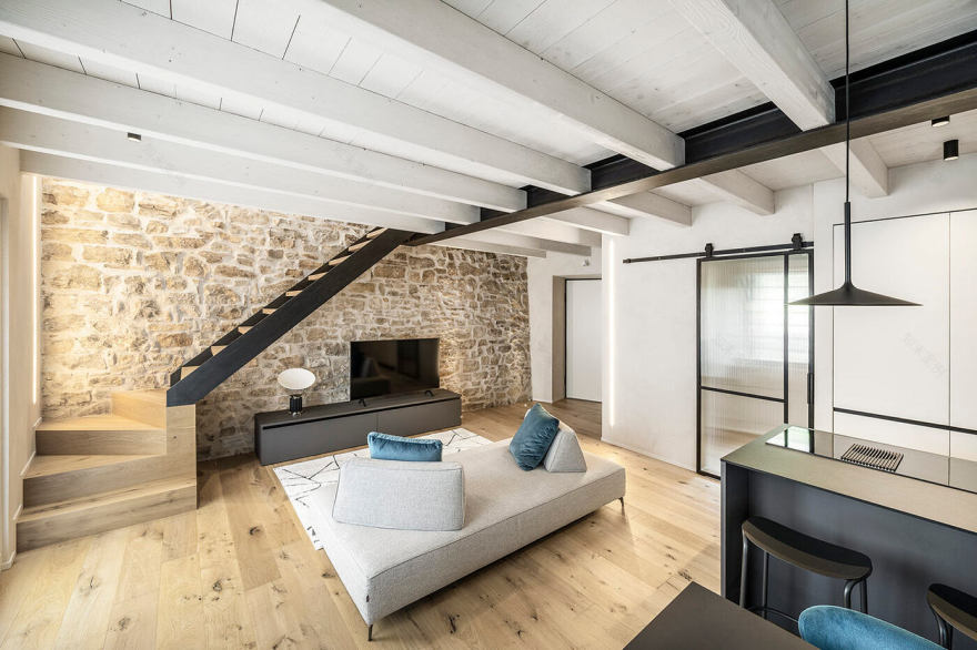 loft公寓丨意大利丨Andrea Pagani-6