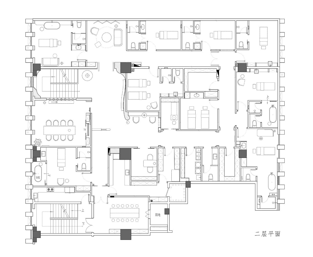 烟台 37 美医疗美容生活馆丨中国山东丨风亚设计-54