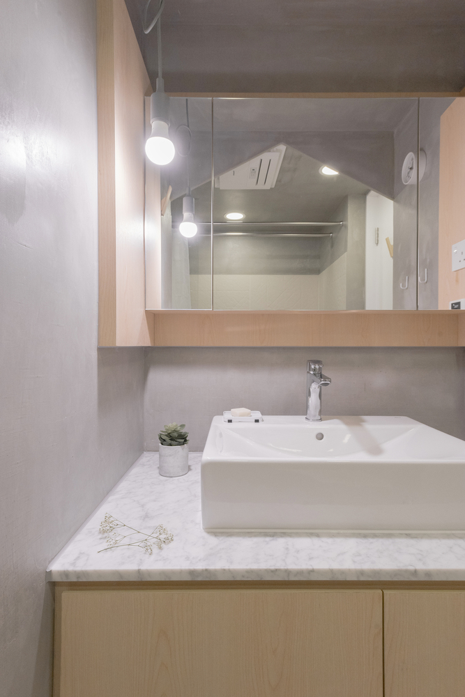 香港 780 平方英尺公寓的“少即多”设计理念-52