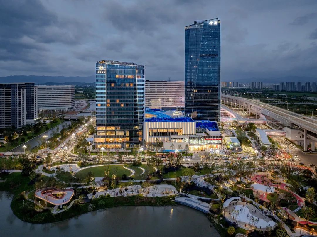 应梦雪窦，山水桃源 | 宁波金茂广场（商业+办公）-1