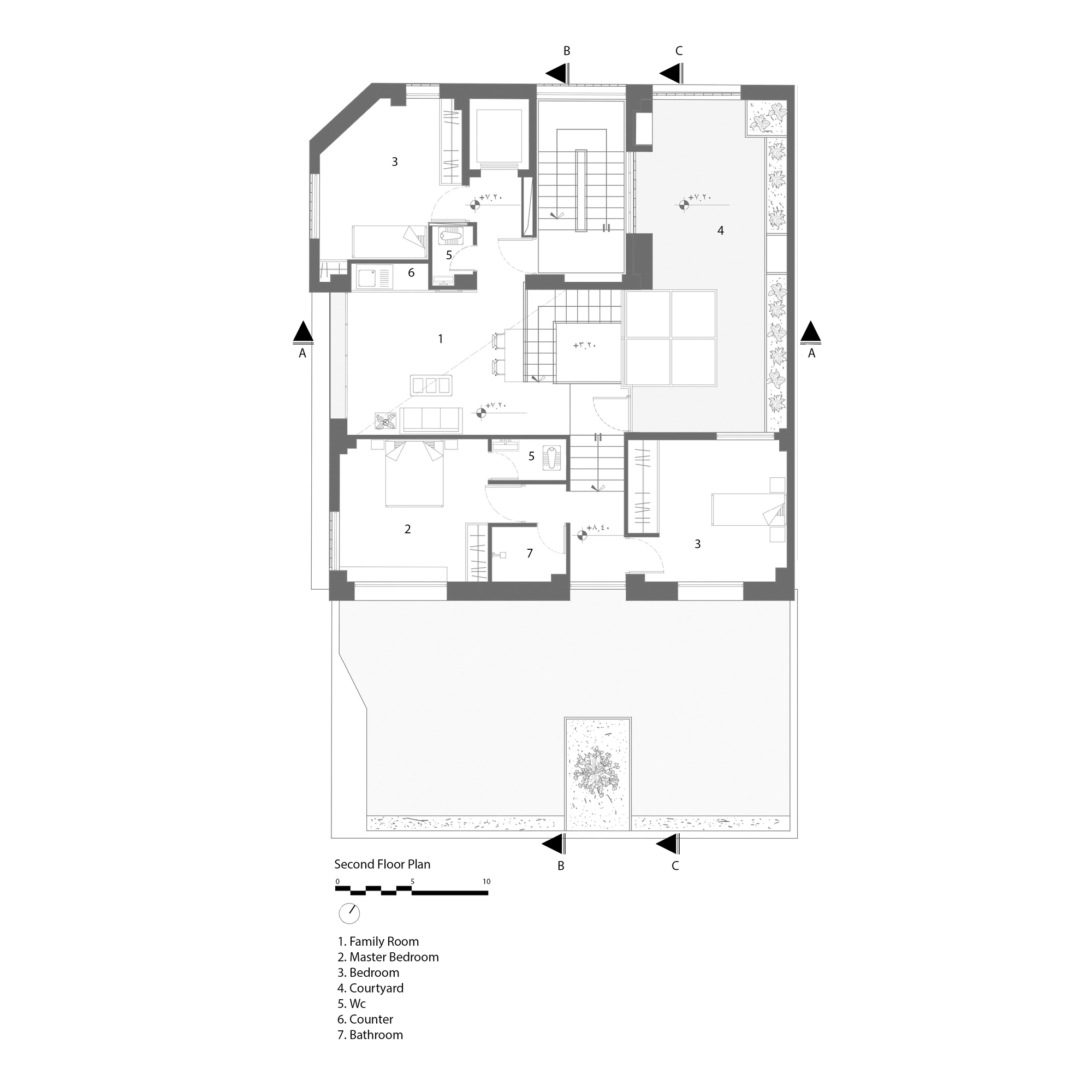 Hidden Bo·es 住宅大楼丨伊朗丨KaSa Office-47