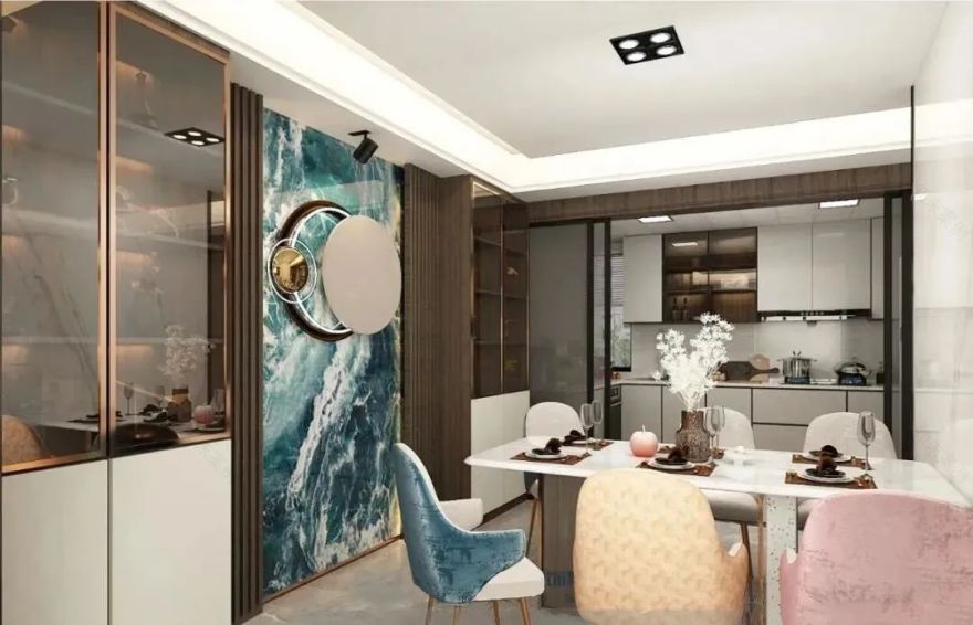 五大餐厅设计风格 · 打造温馨家居空间丨中国唐山丨业之峰-13