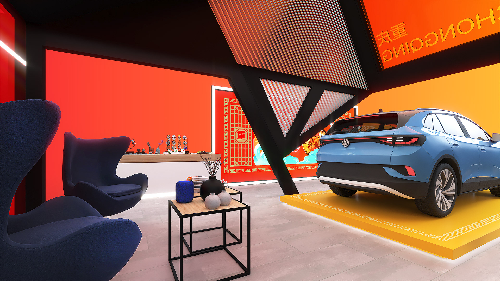 VOLKSWAGEN ID 6 POP UP STORE-11