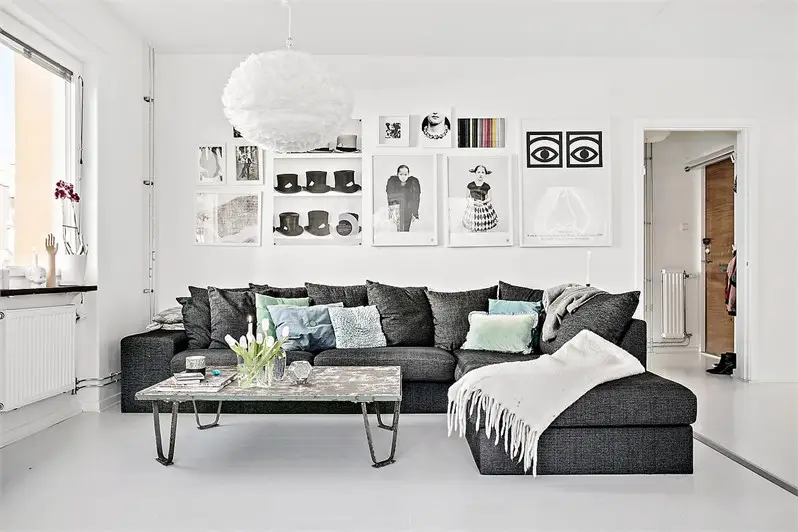 温馨雅致家庭公寓 | 禅意满满的白色与木色空间-9