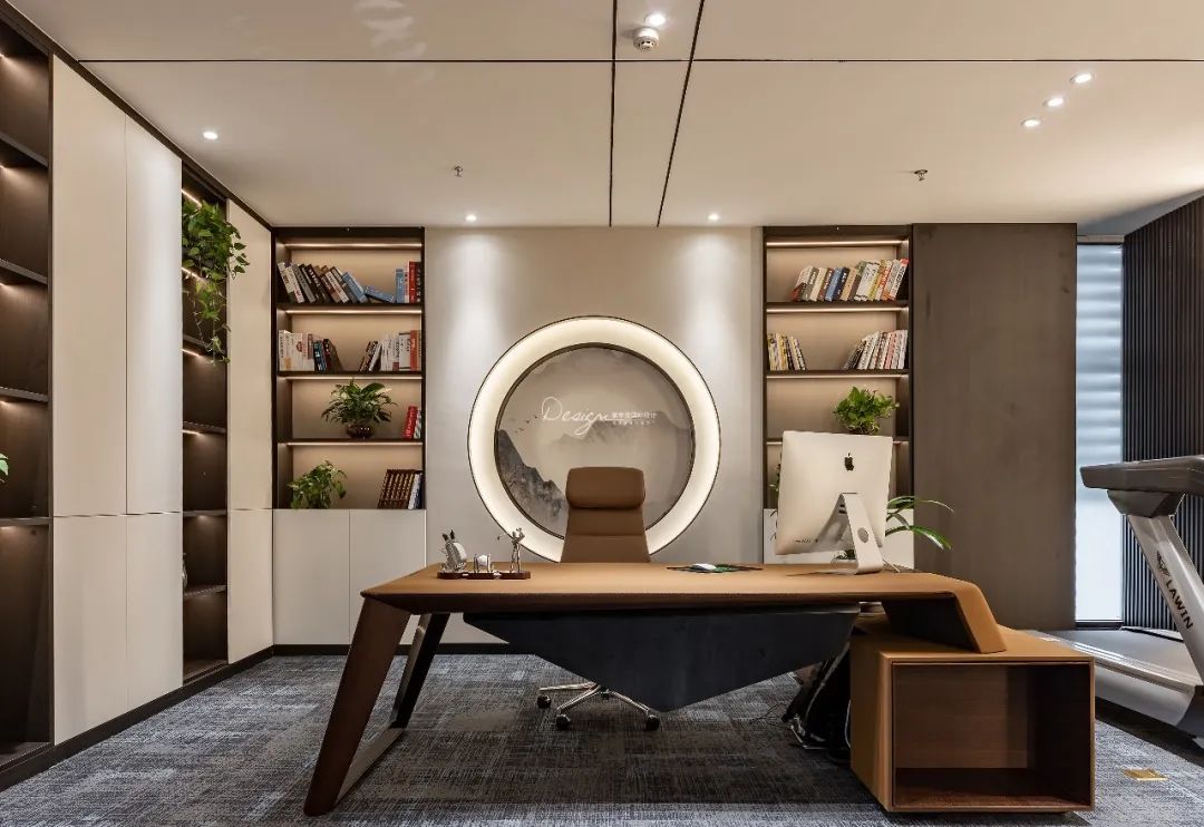 现代中式办公室设计丨中国昆明丨紫苹果国际设计-59
