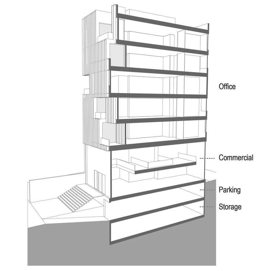 木百叶外立面赋予办公楼丰富的表情-13