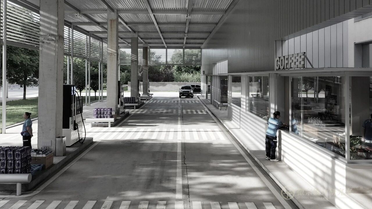 豫达美术馆加油站丨中国河南丨主持建筑师姚清轩-48