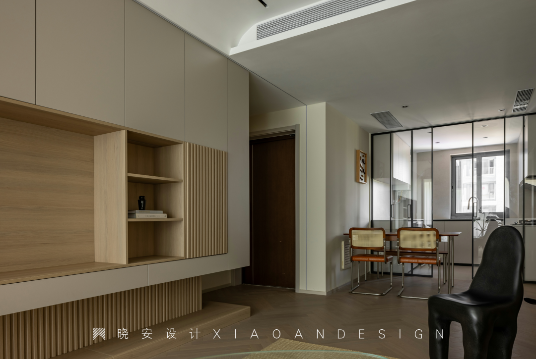 木元素++ 奶油质感私宅丨晓安设计-31