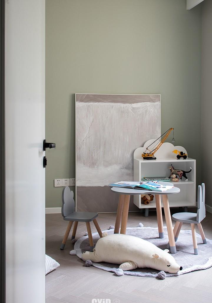 简约温馨家居设计 | 儿童房与公共区域的互动与独立-19