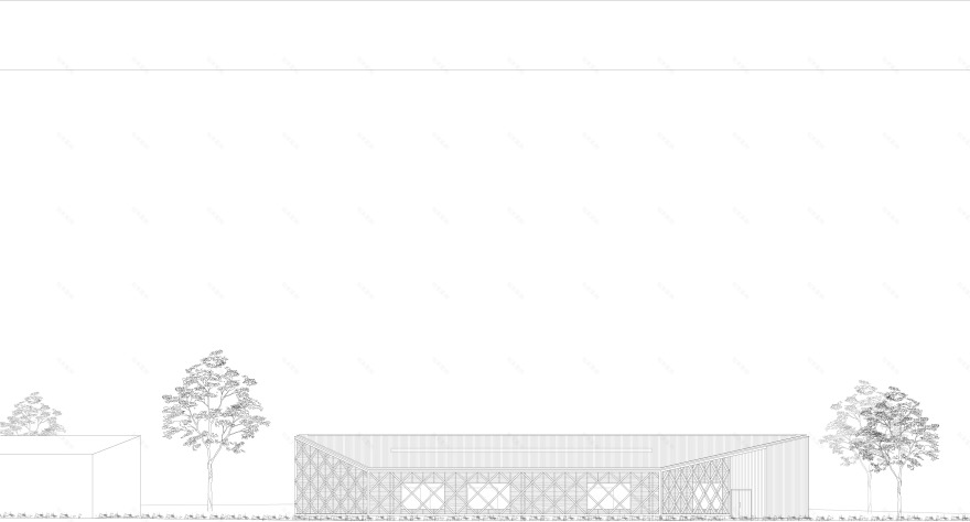 校园绿意 · 蔬菜加工车间与教学结合的设计-86