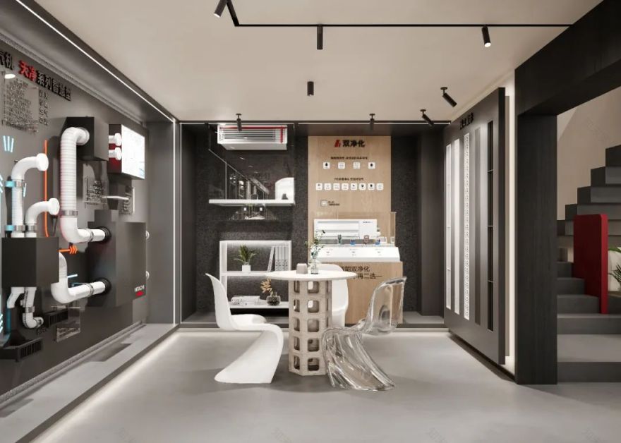 周笙笙展厅设计 · 180m²安徽当涂日立展厅丨中国安徽丨周笙笙全案设计工作室-19