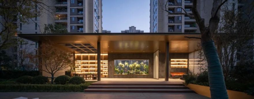 宁波新希望堇麟上府云汀大区|雕塑软装设计|尚沃出品-73