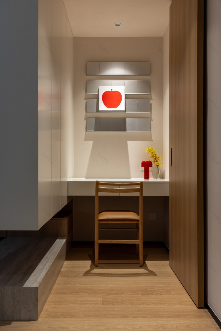 木色流淌,平静松弛的治愈之家丨晓安设计-64