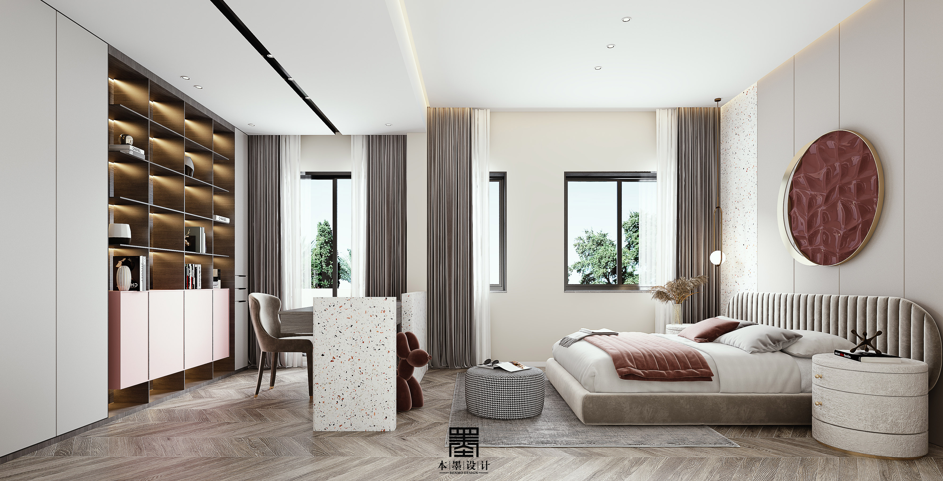 现代别墅设计典范 | 香港山顶豪宅-11