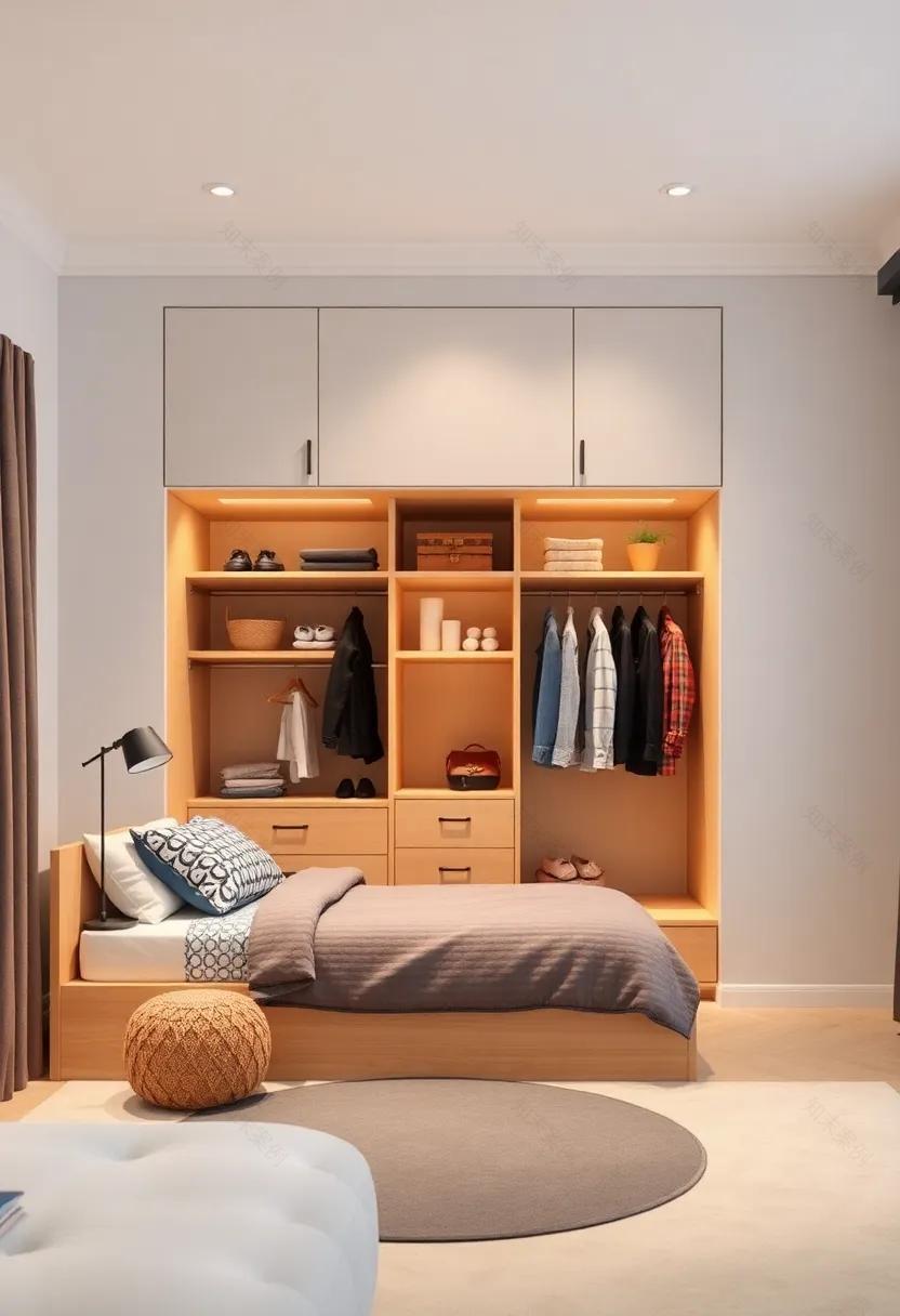 打造带内置衣柜的时尚男孩房-160