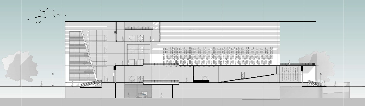 Modeling on Revit for plans and sections-4