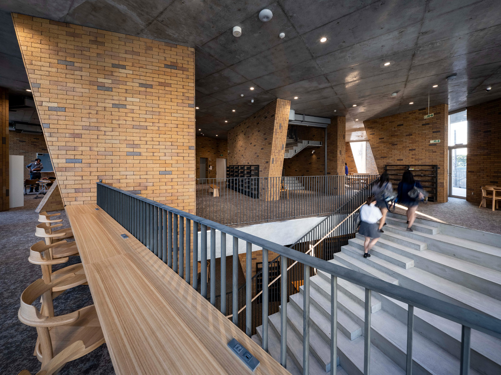 湘南理工大学附属高中图书馆丨日本丨Fukei风景研究所-48