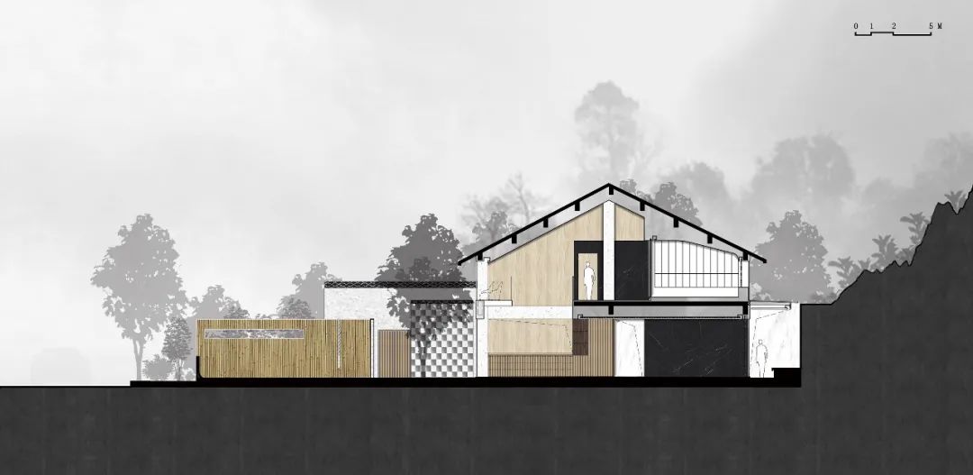 藤编、原木、大理石，自然稳重的空间气场｜寻常设计-85