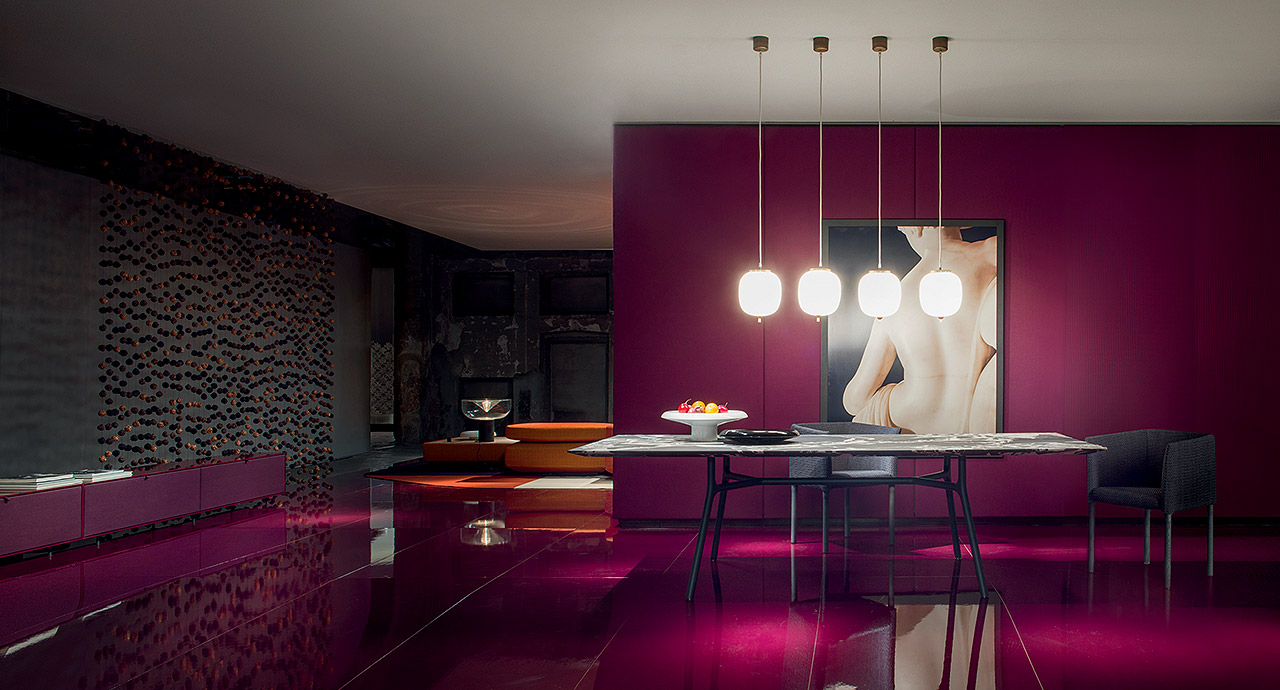 Elsie chair with armrests - Paola Lenti - Indoor-4