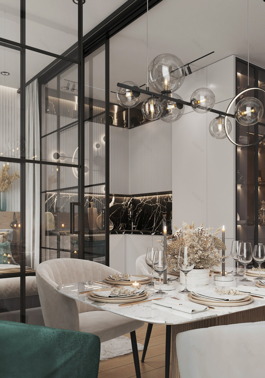 莫斯科“Fresh”住宅综合体小公寓丨俄罗斯莫斯科丨ksinteriors-9