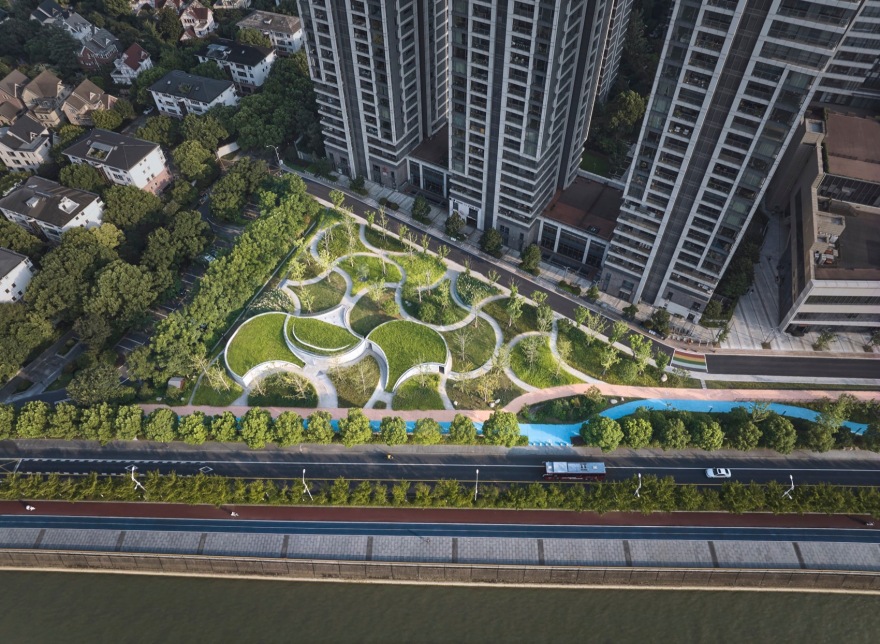 杭州滨江公共空间·银杏驿与大桥驿丨中国杭州丨同济原作设计工作室-3