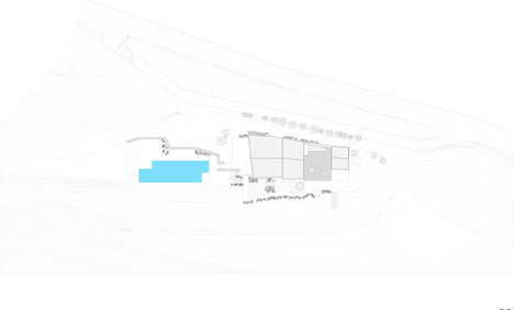 Weathered steel and stone combine in Zest Architecture's restored farmhouse-35