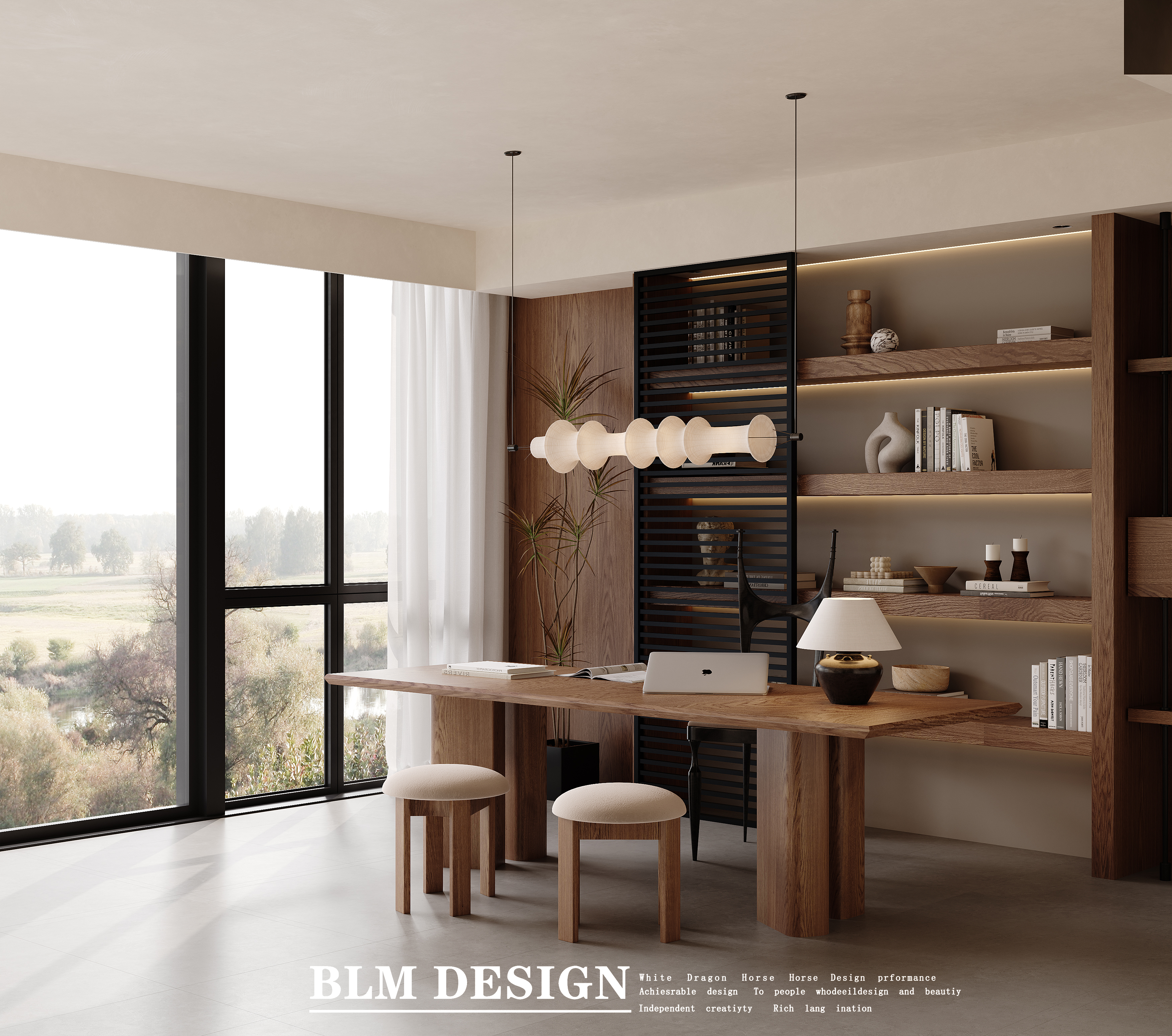 中式家装效果图案例-4