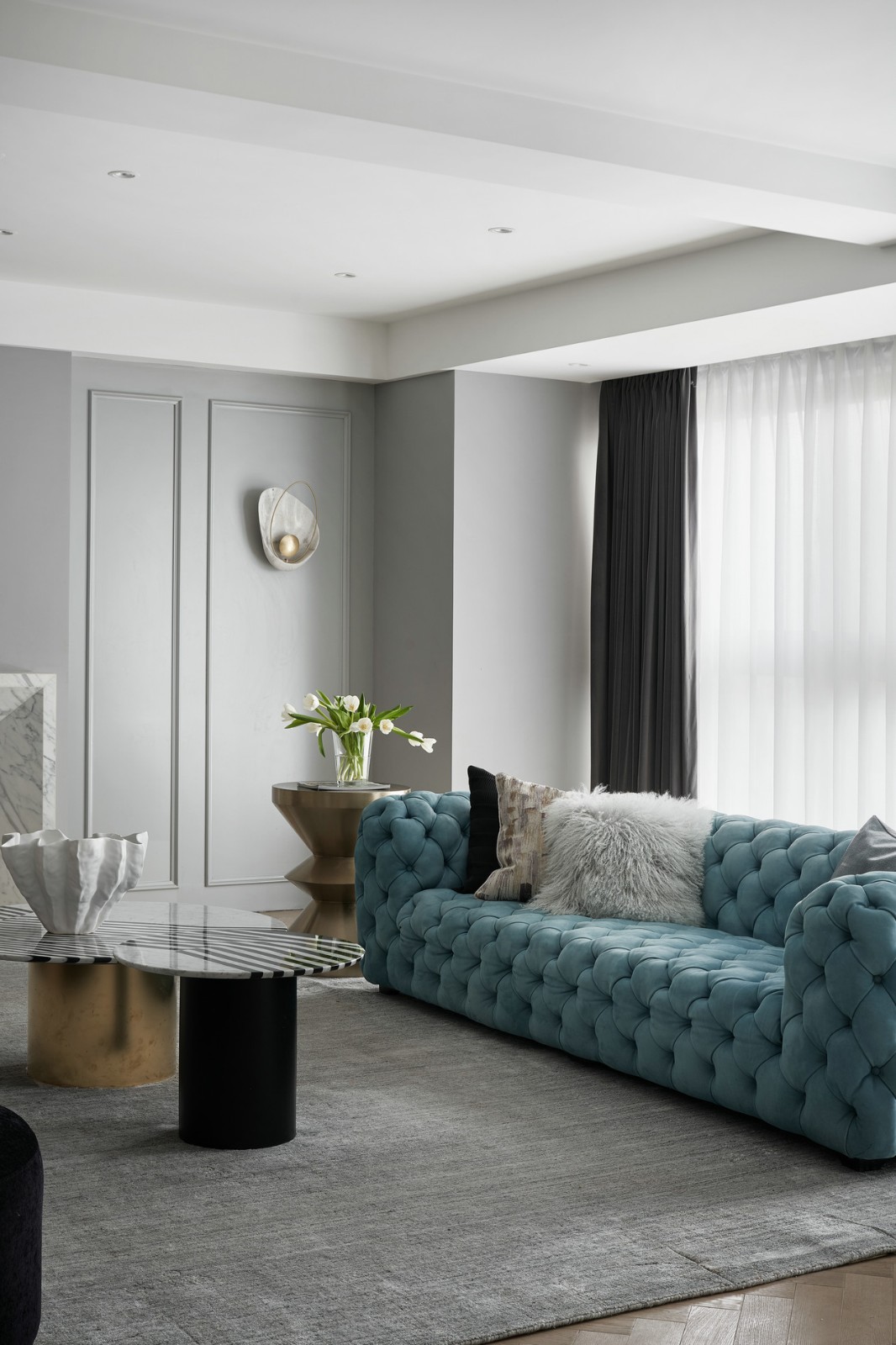 现代简约风的居住空间-10