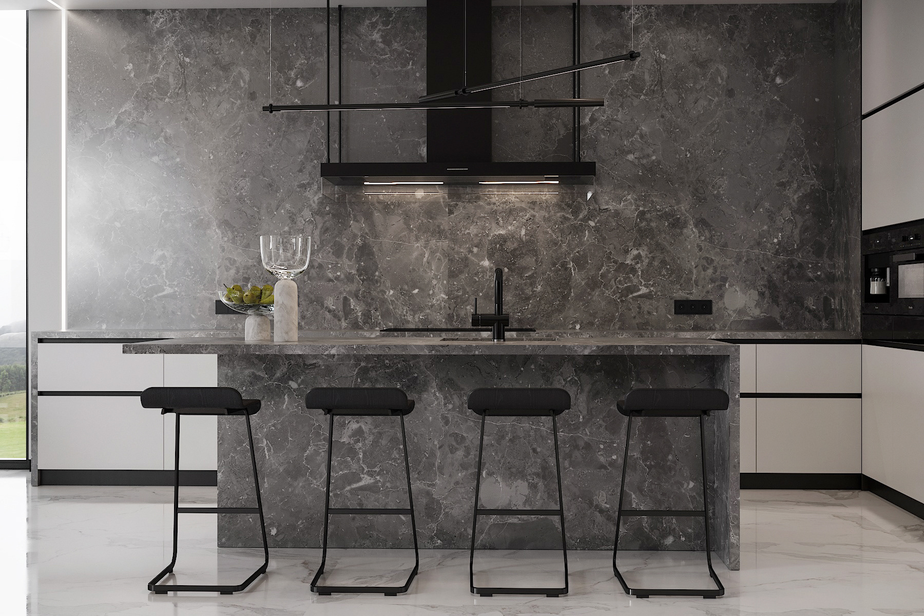 110㎡简约风公寓设计-7