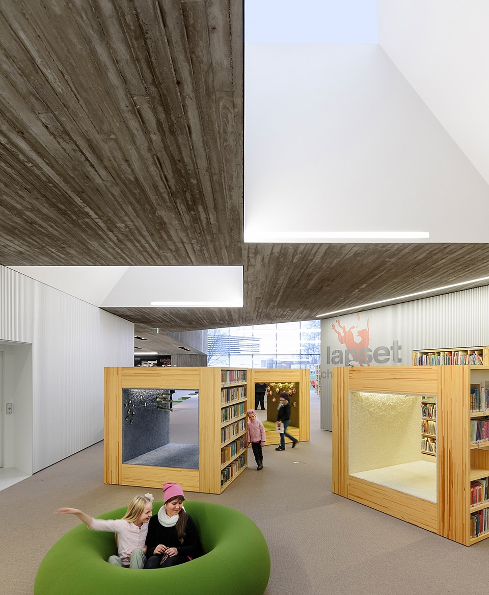 Seinäjoki City Library 塞伊奈约基市图书馆丨JKMM Architects-11