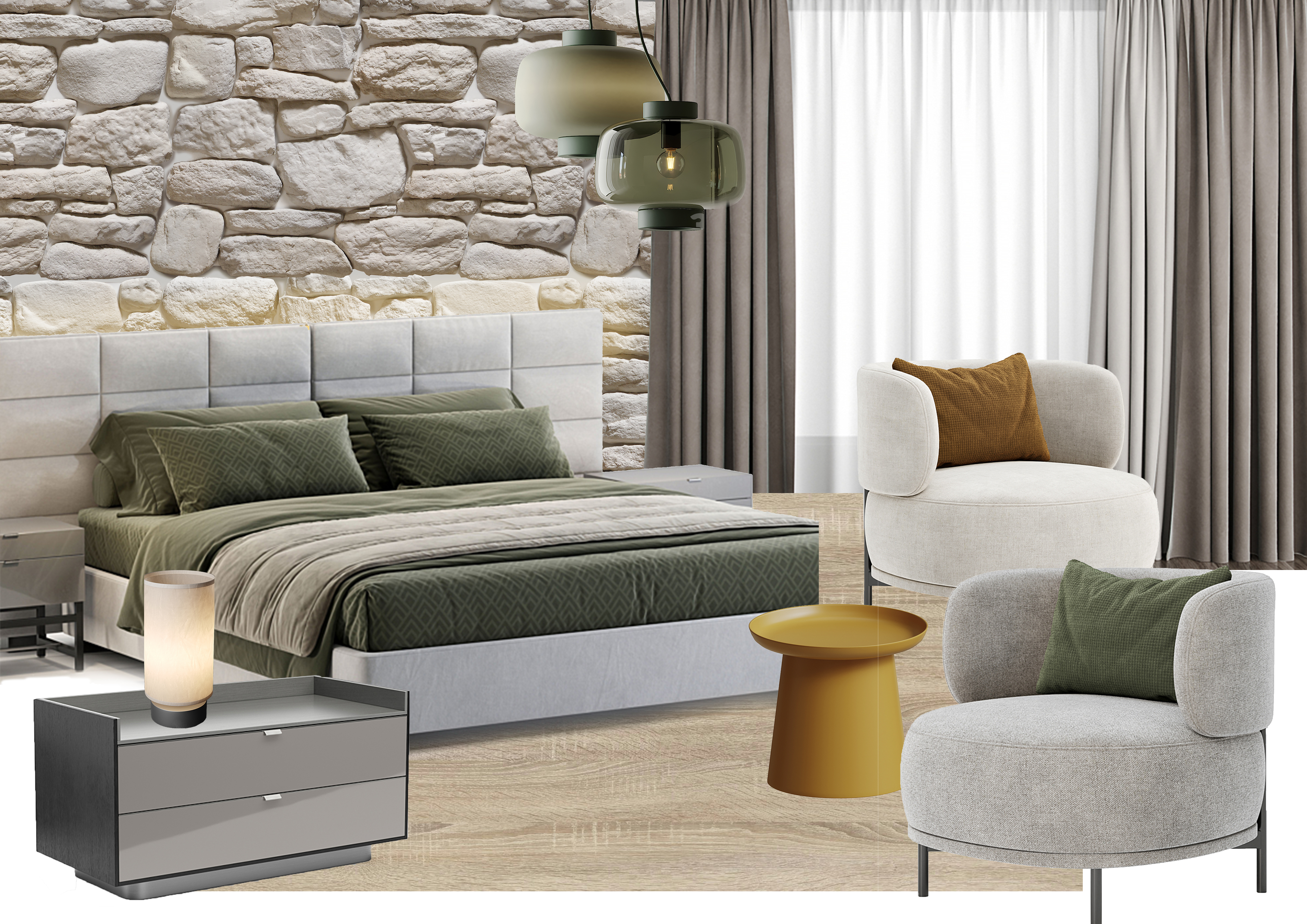 酒庄精品酒店室内设计概念丨克罗地亚丨Superposition d.o.o.-8