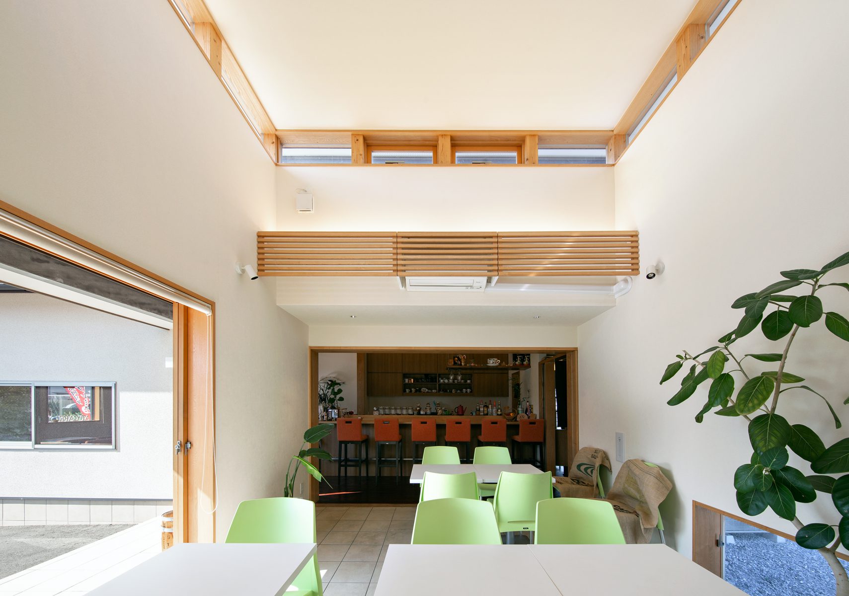 ATカフェ  環・設計工房丨日本福冈丨道津建筑舍（负责基本设计,实施设计,监理）-8