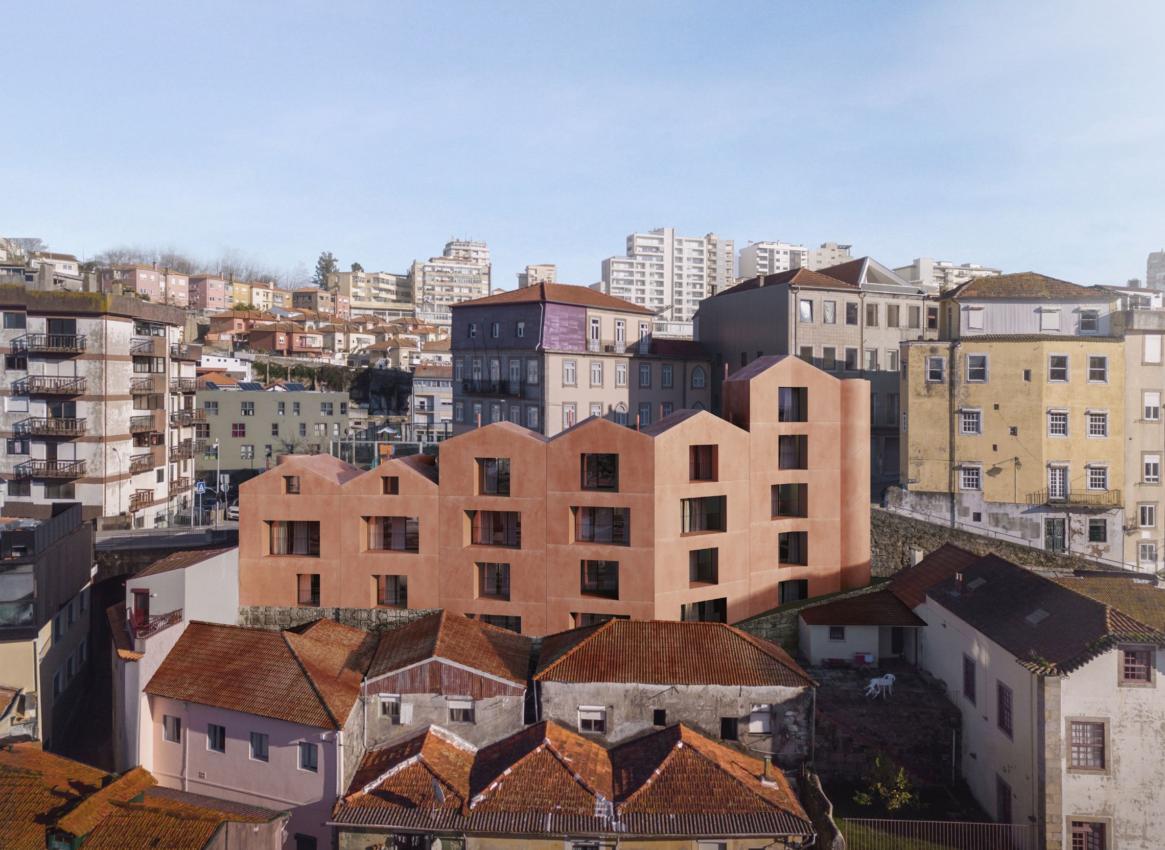 乡村建筑丨GeneralTorres416HousingBlock-19