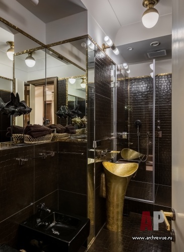 150平米家庭公寓室内设计项目丨Томилина Зоя（佐娅·托米利娜）-44