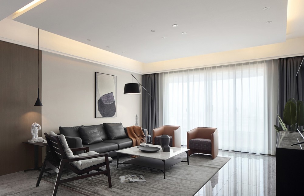 观筑设计改造家 | 现代风格平层改造，优化空间布局-15