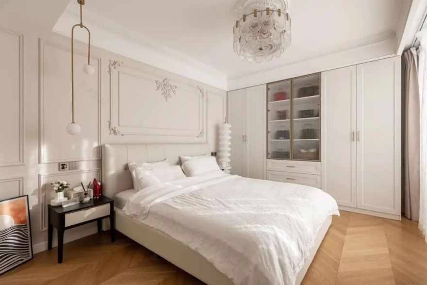 上海两娃的 120㎡浪漫法风家庭丨中国上海丨犀宅原创设计-39