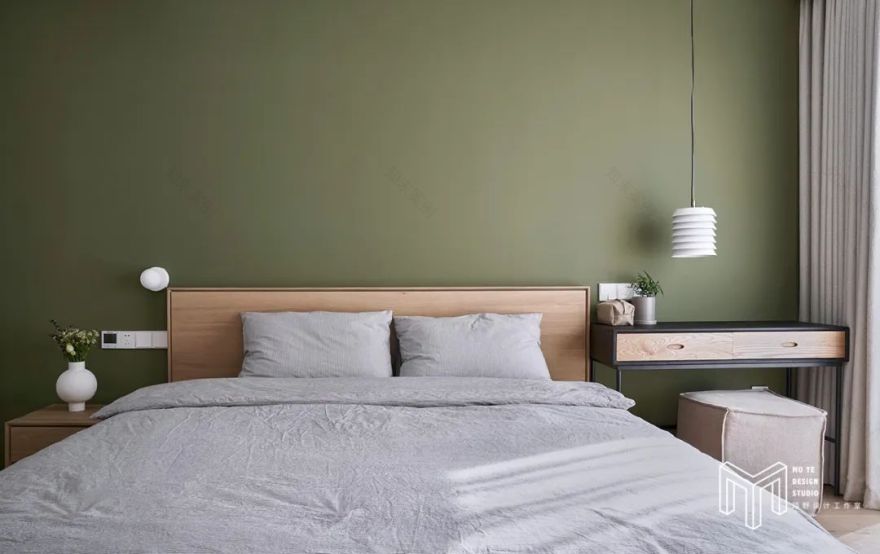 陌野 Keep green · 南向采光的宁静舒适之家丨MOYE Design-30