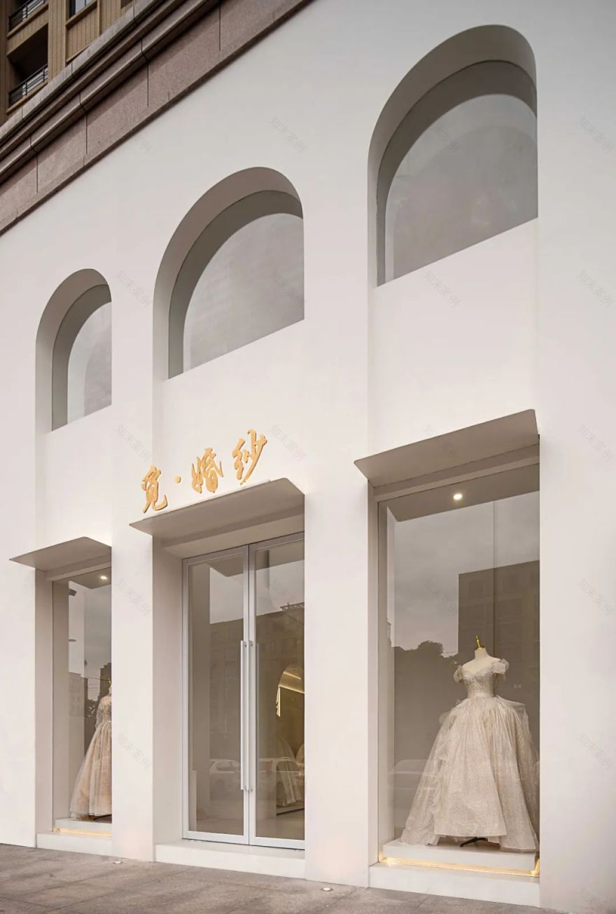 绍兴诸暨白色婚纱店,浪漫美学空间-9