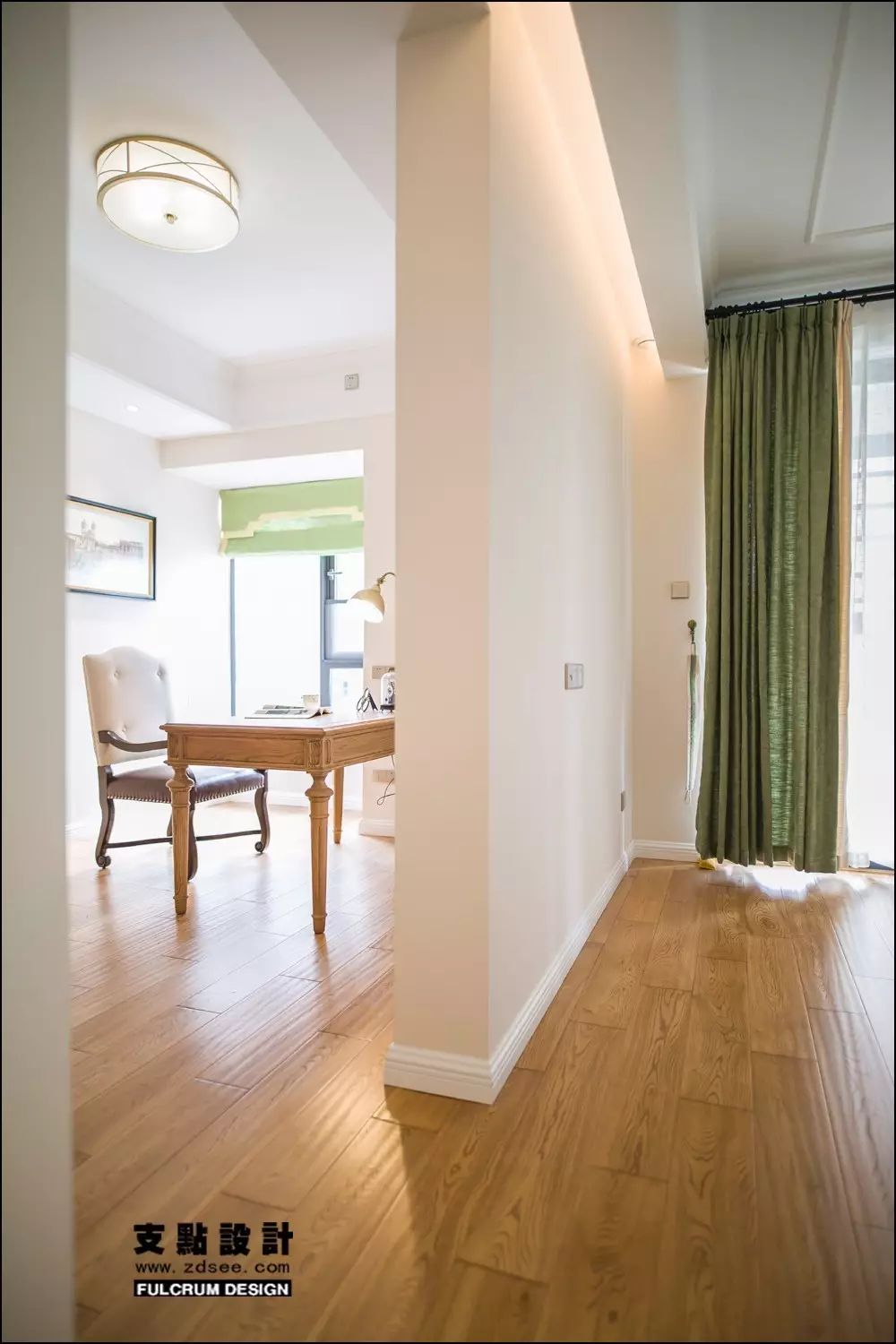 现代美式家居,打造温暖阅读空间-50