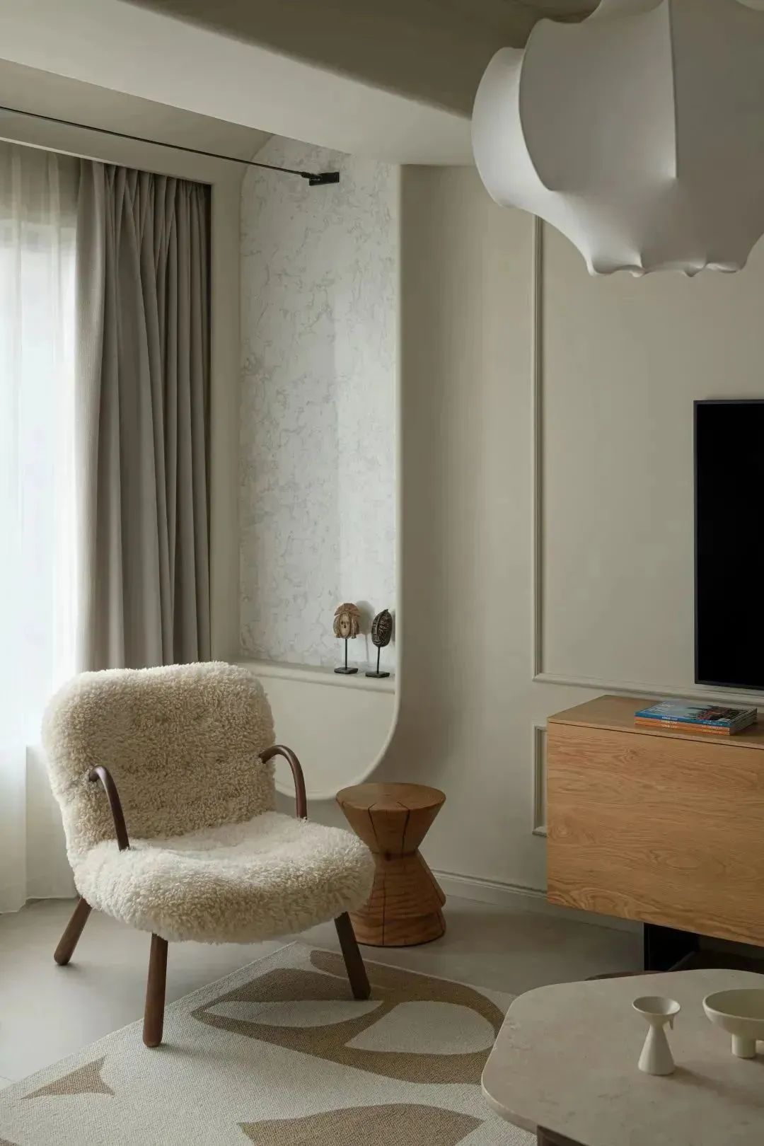 95㎡法式三居室，温馨治愈 | 观白设计-17