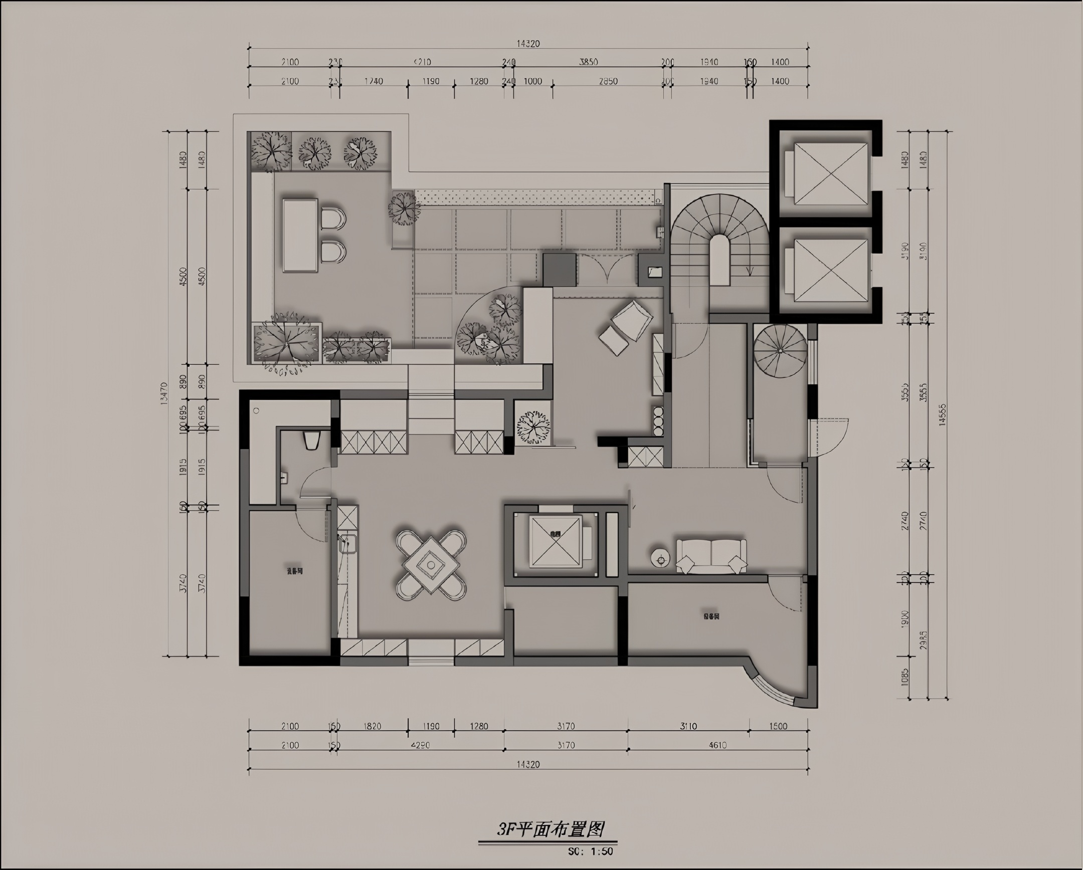 佛山·中海万锦豪园顶复丨中国佛山丨正负零设计-112